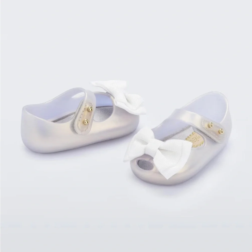 NWT MINI MELISSA My First Mini Melissa Baby Ultragirl Maryjane Flats Size 3